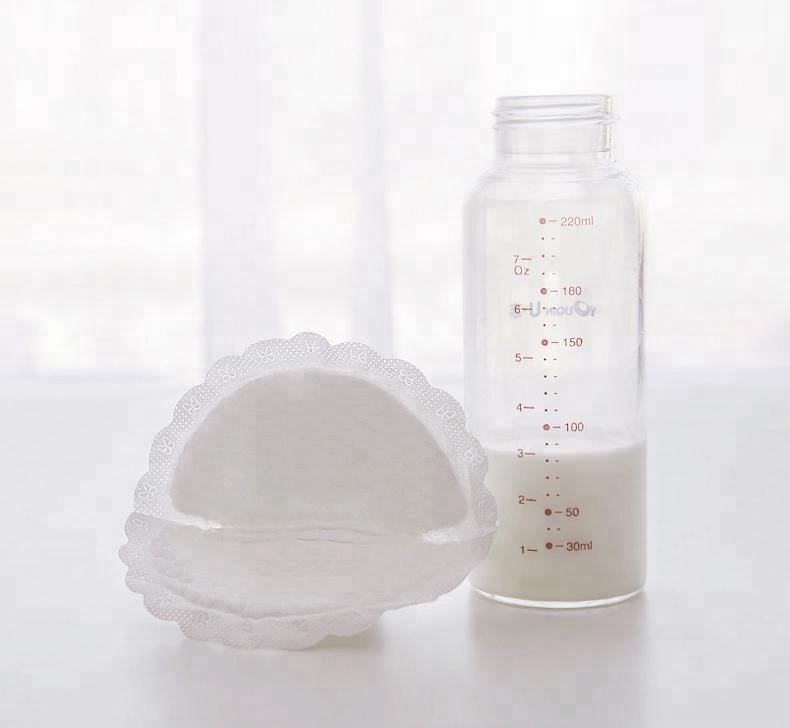 Spill proof breast pad