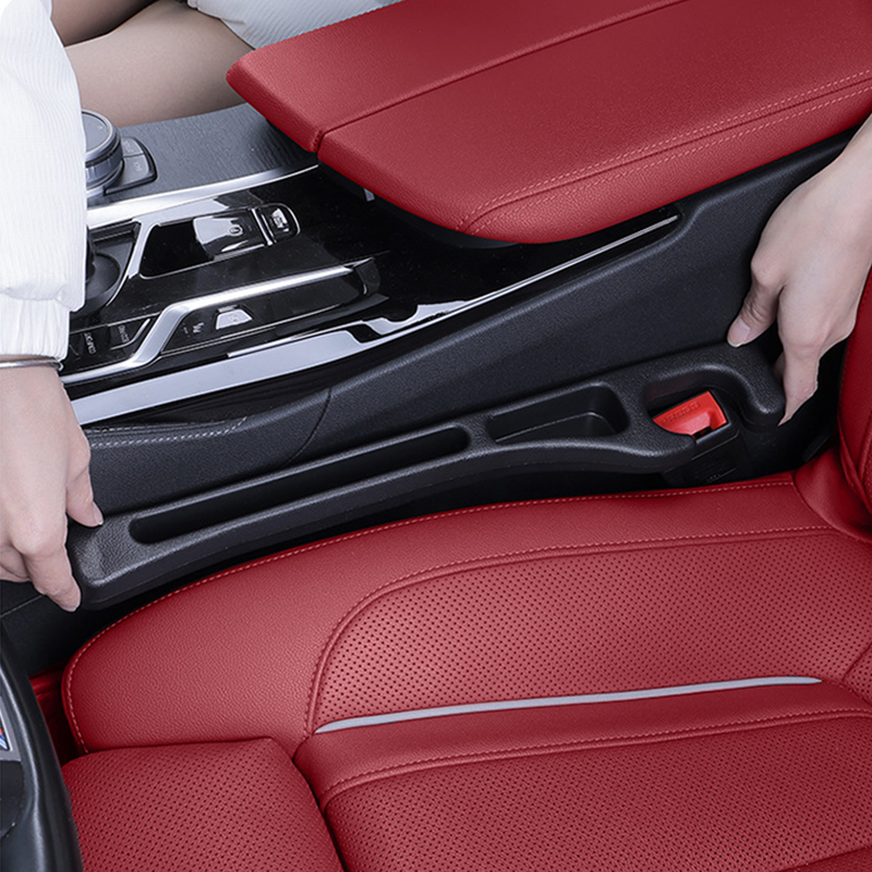 Car seat gap plug strip/storage box