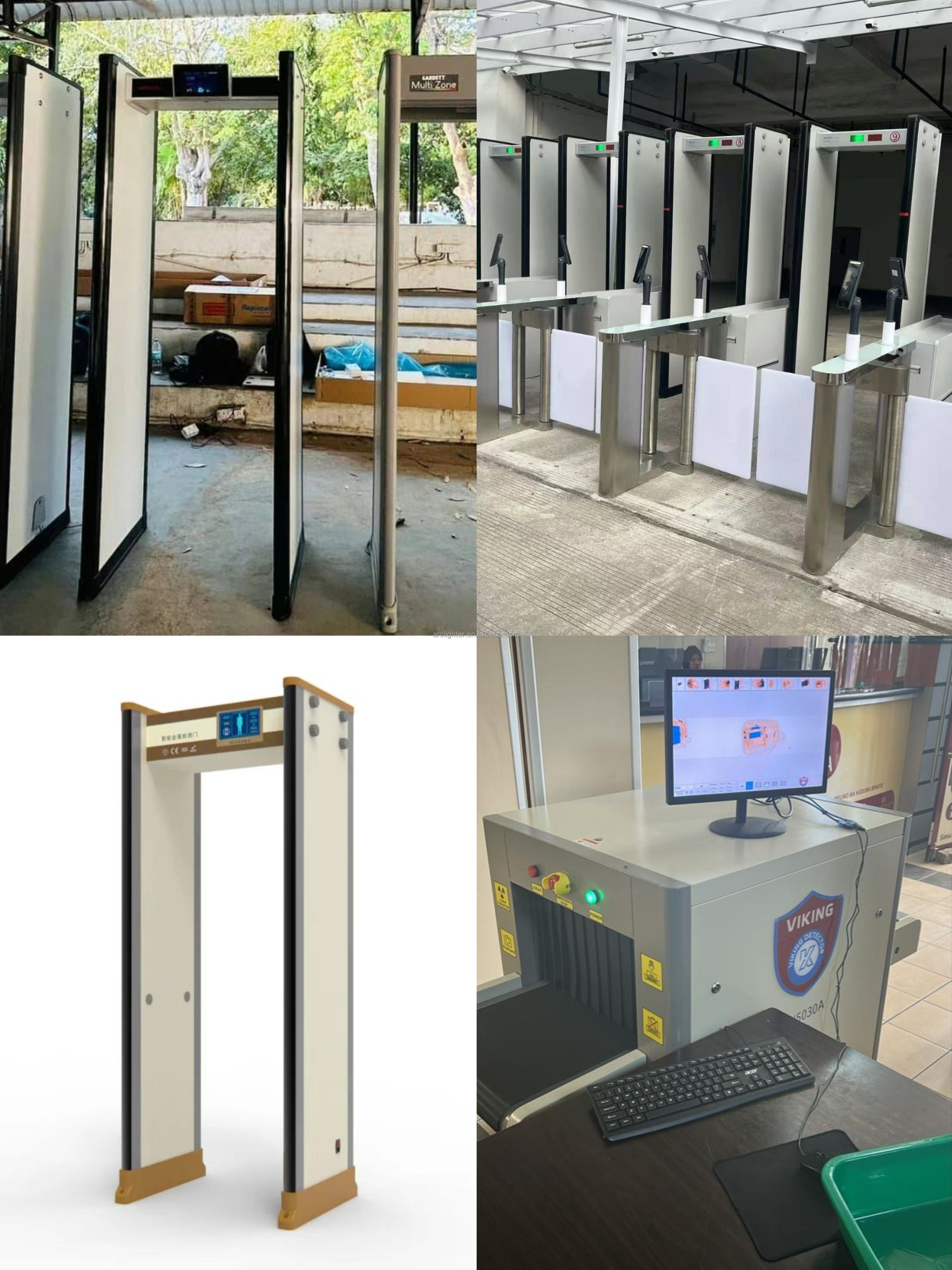 X-ray baggage scanner