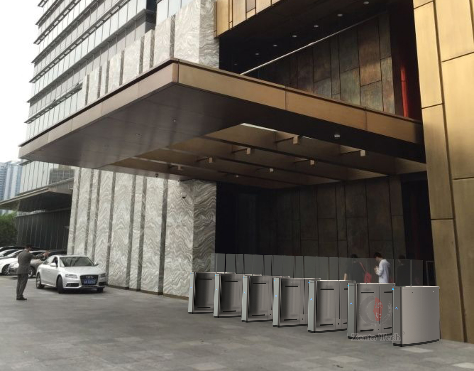 Sliding Barrier Turnstile