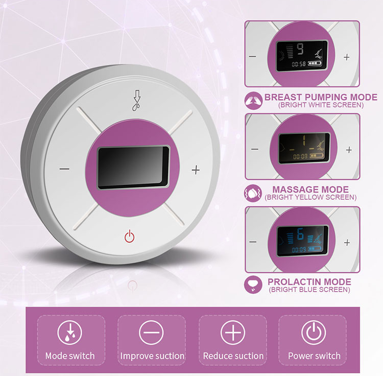 Double wearable breast pump