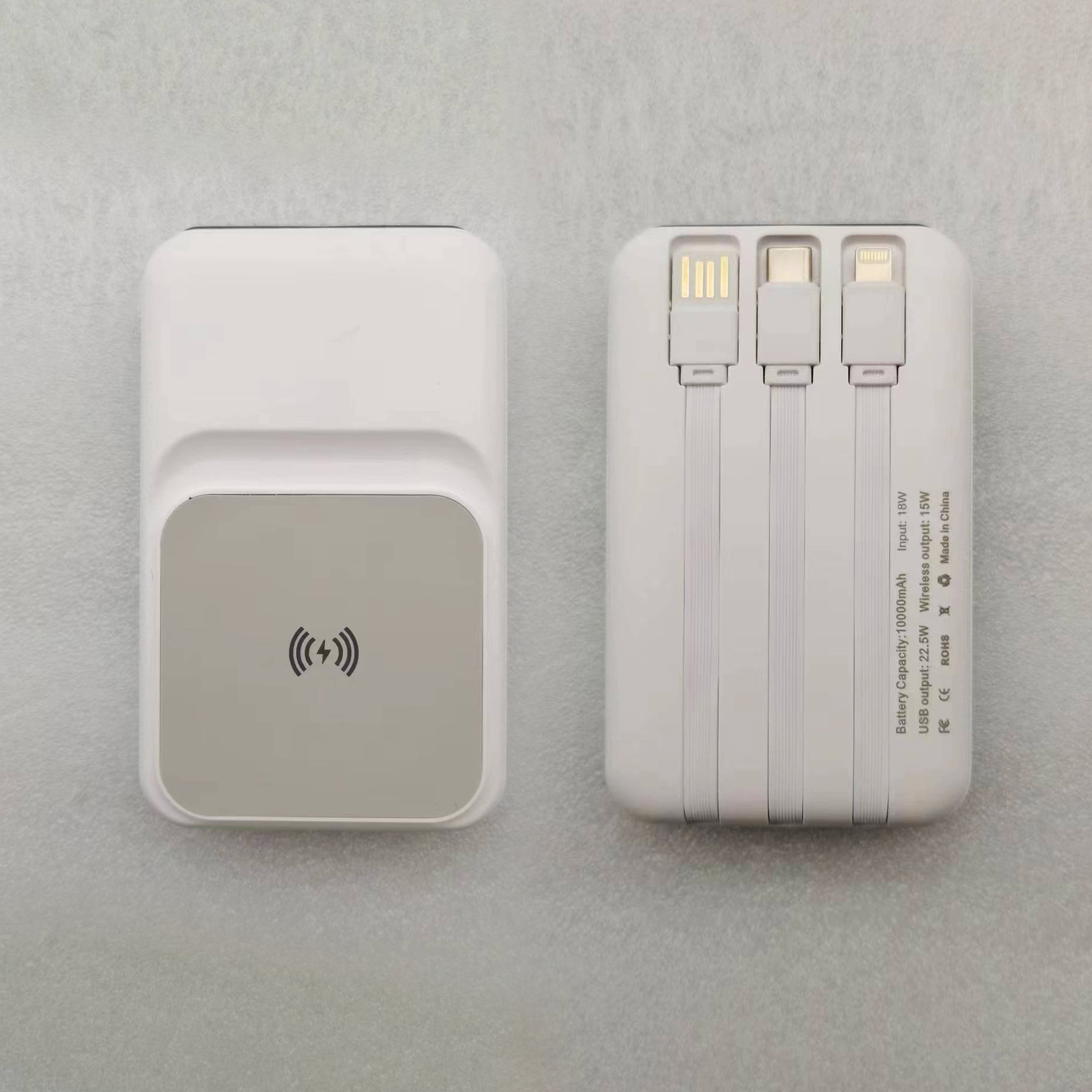 Power bank with cable