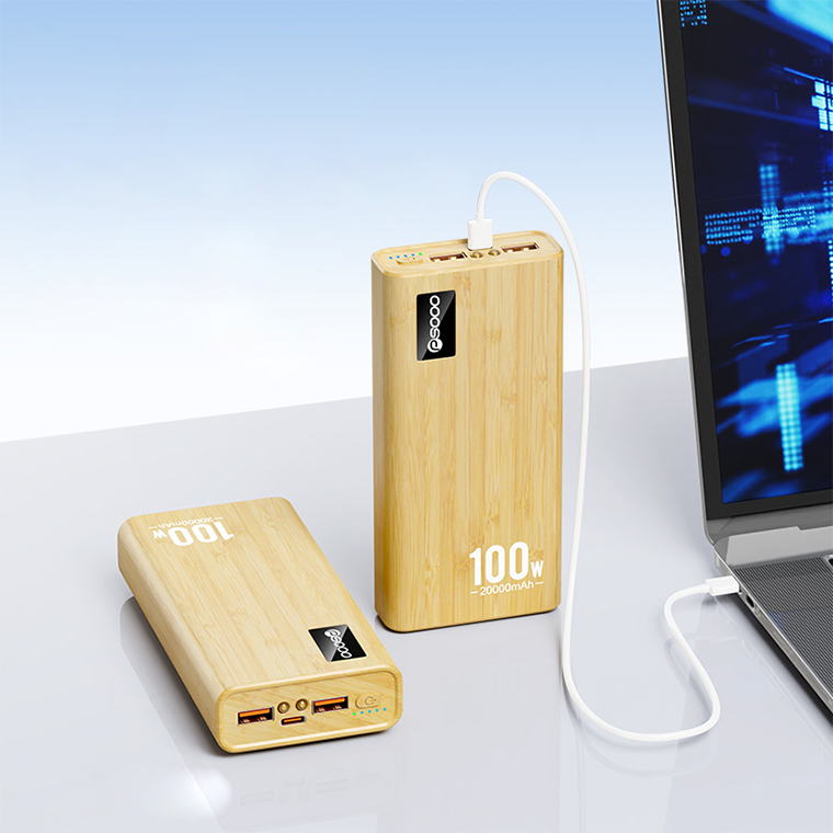 Wood Power Bank