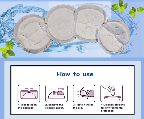 Disposable breast pad