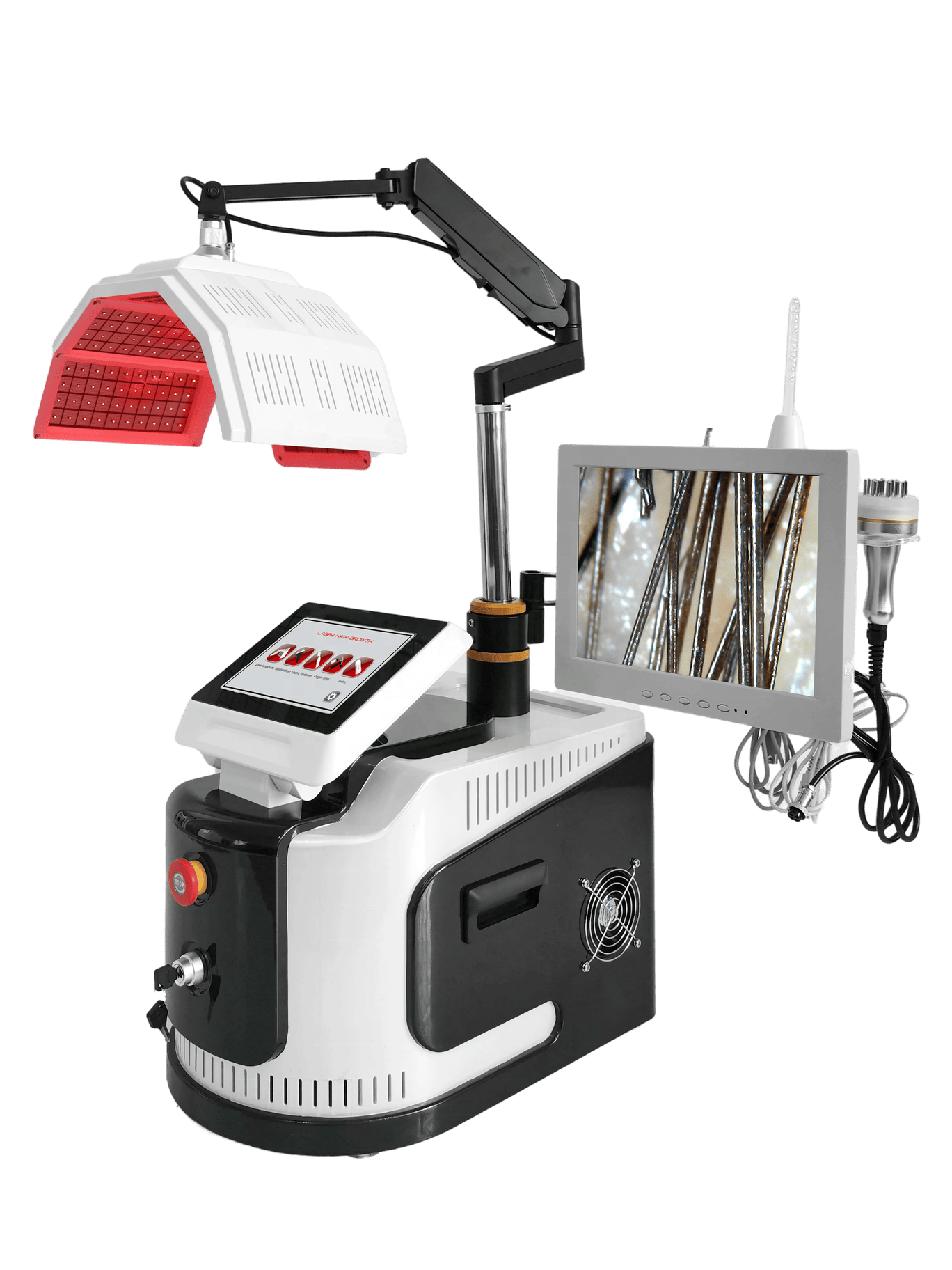 Hair therapy machine