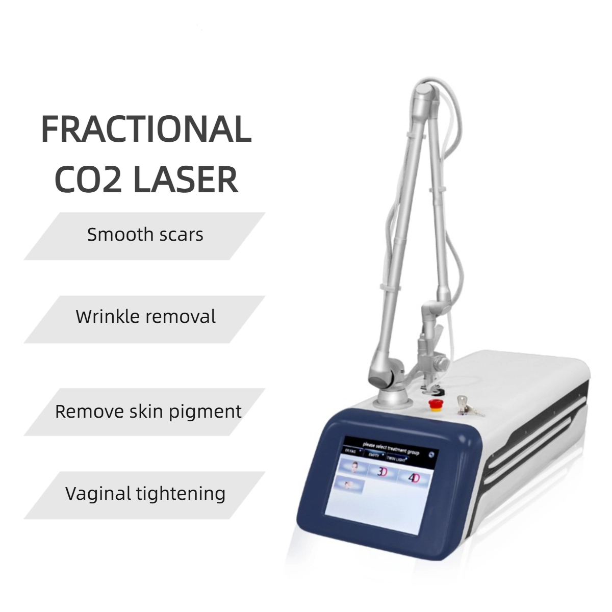 Fractional CO2 machine