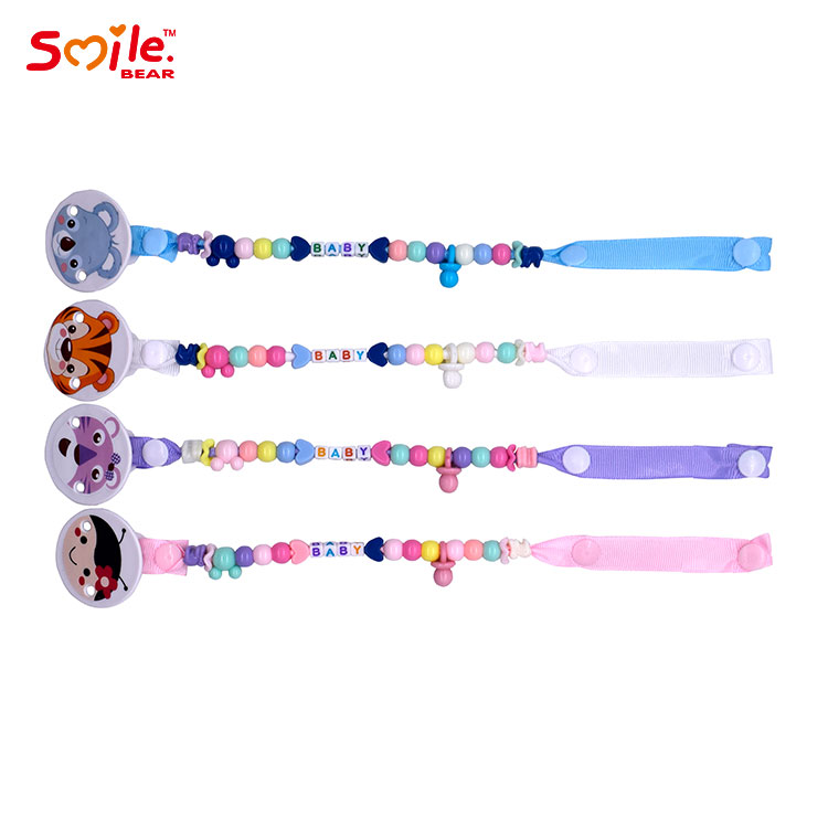 Baby pacifier chain clip holder