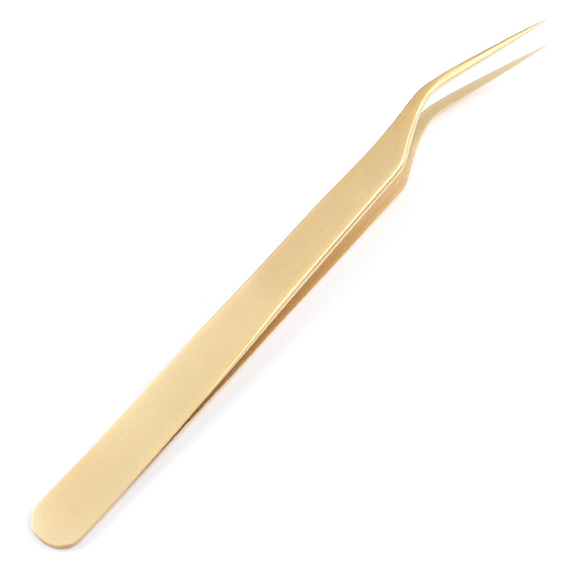 False eyelash extension tweezers