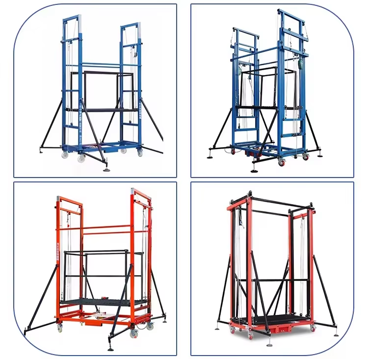 Electric scaffolding