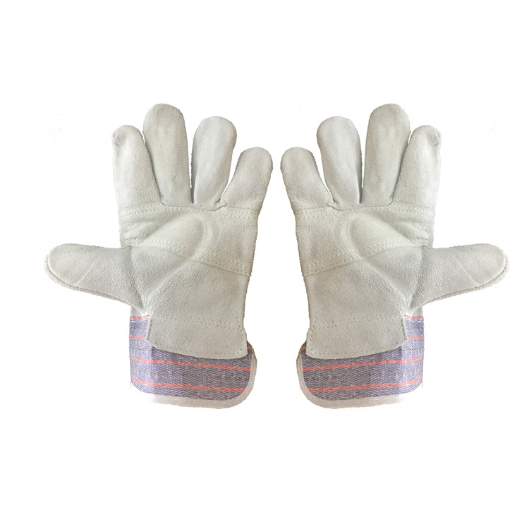 Leather palm gloves