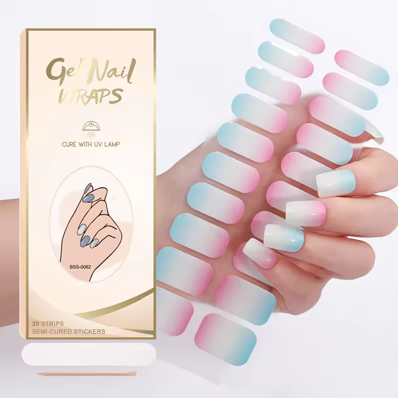 Semi Cured Gel Nail Wraps