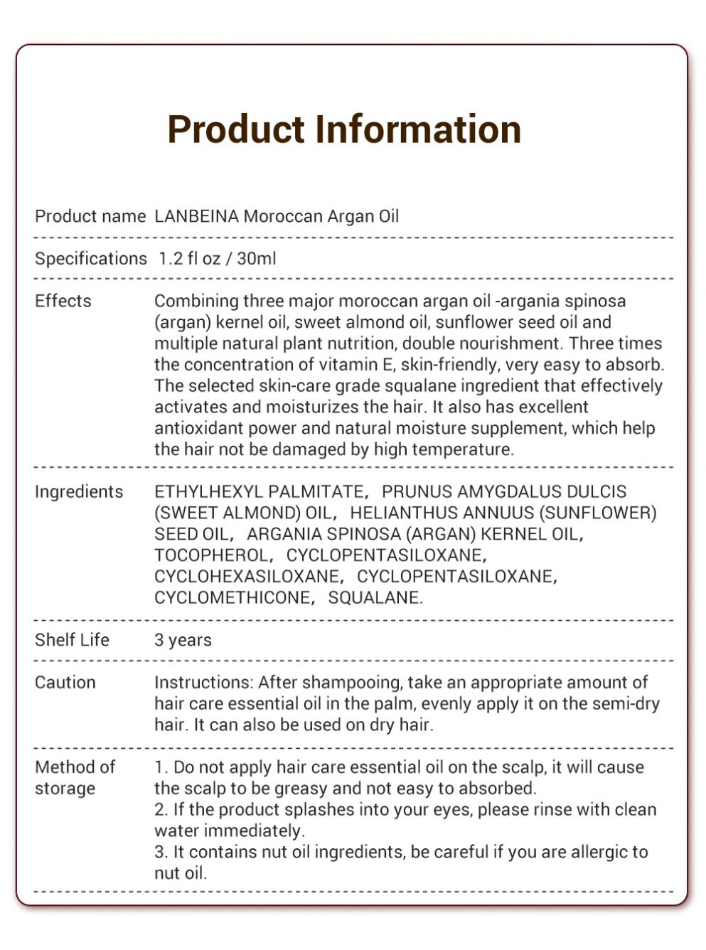 Hair and bath products