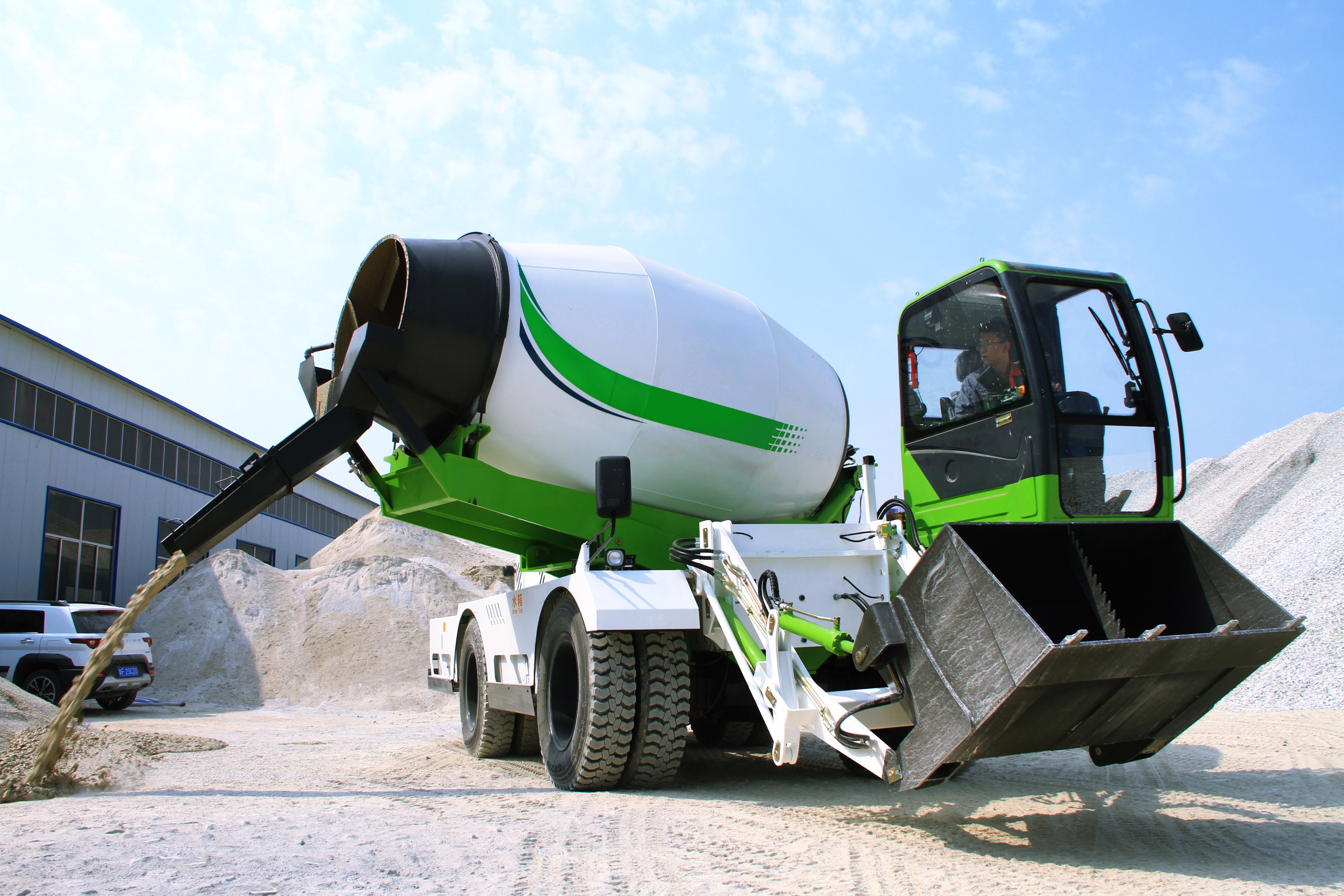 concrete mixer