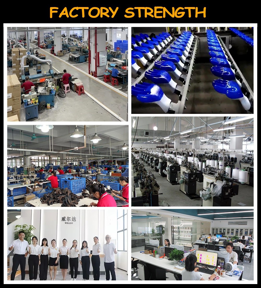 Nitrile coated gloves