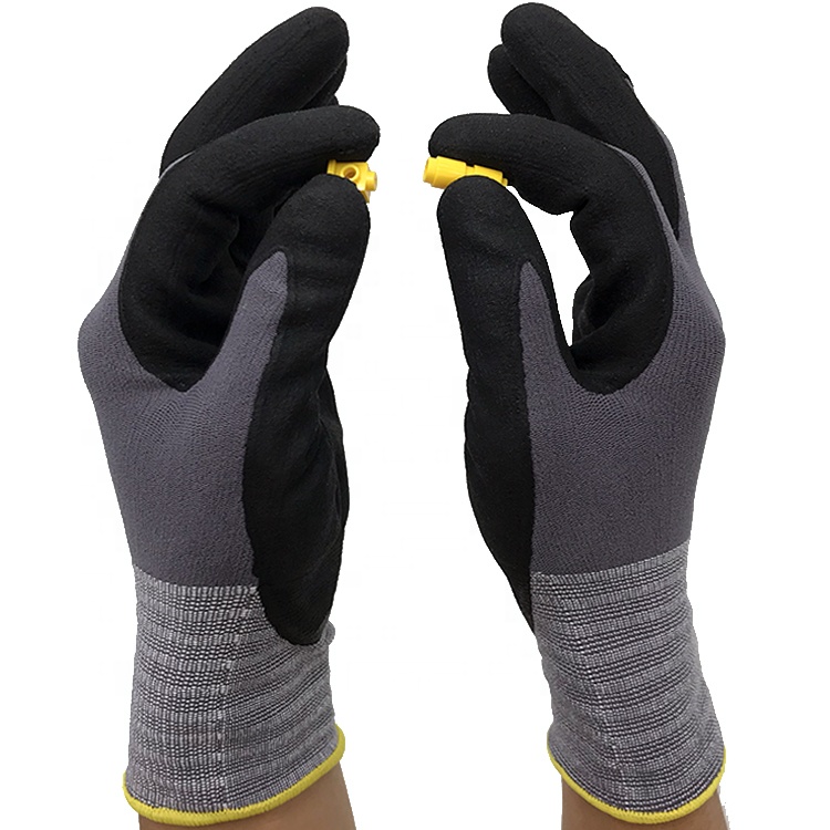 Nitrile coated glove