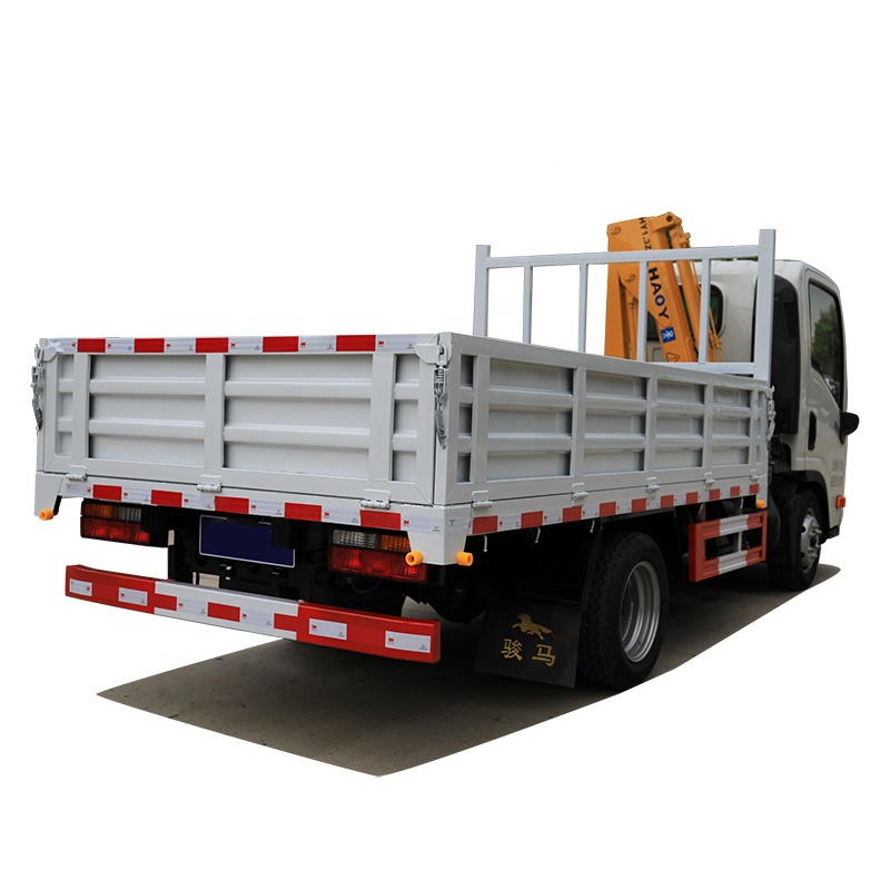 Pickup Truck with Crane