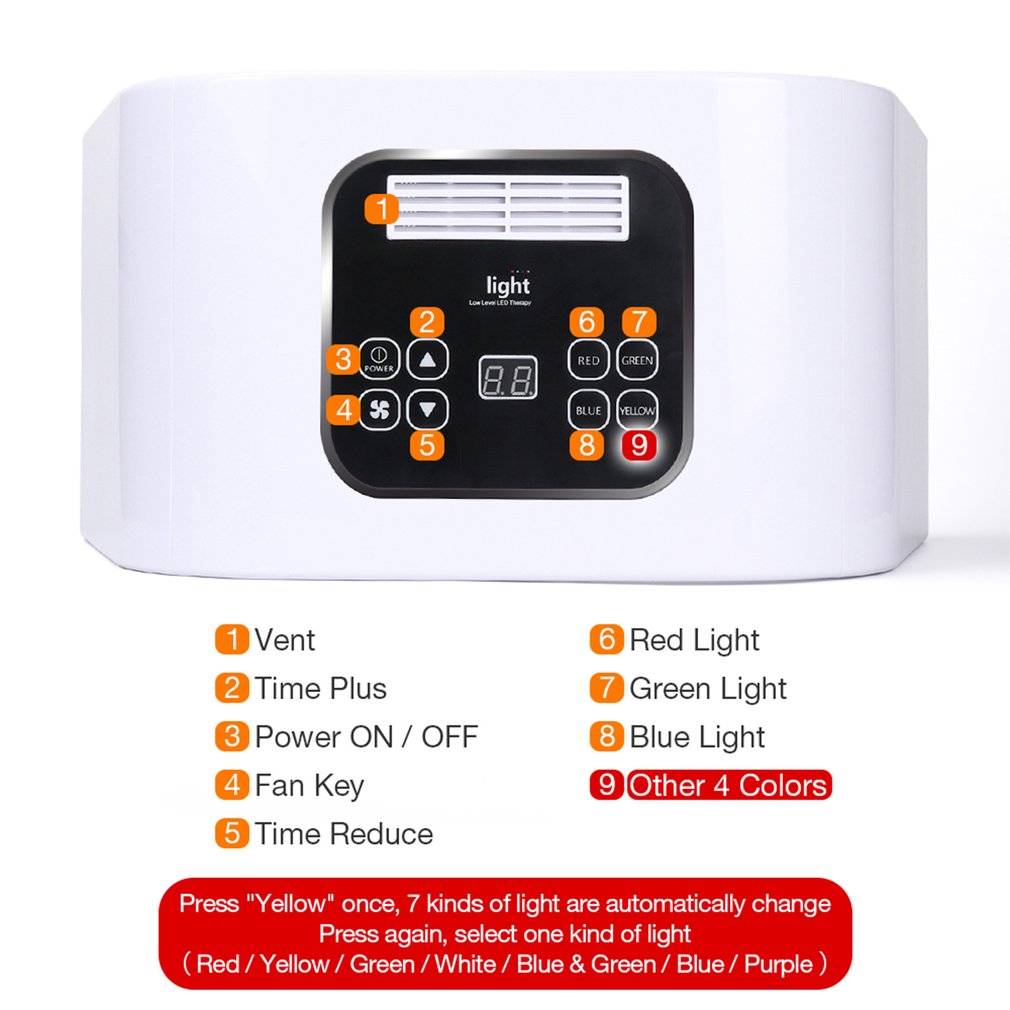 led light therapy instrument
