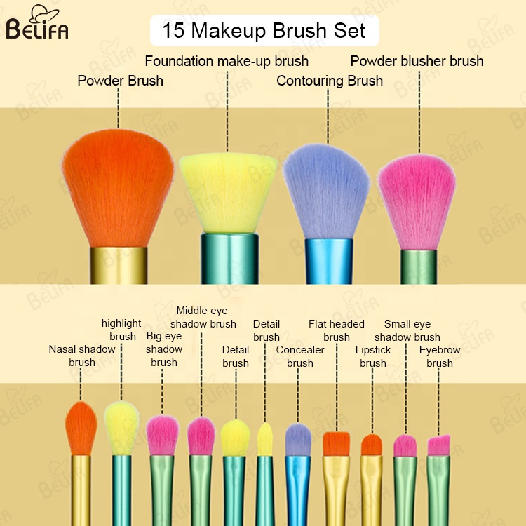 makeup brush set