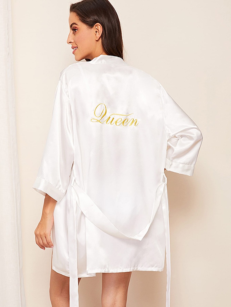 6.Women Bathrobe