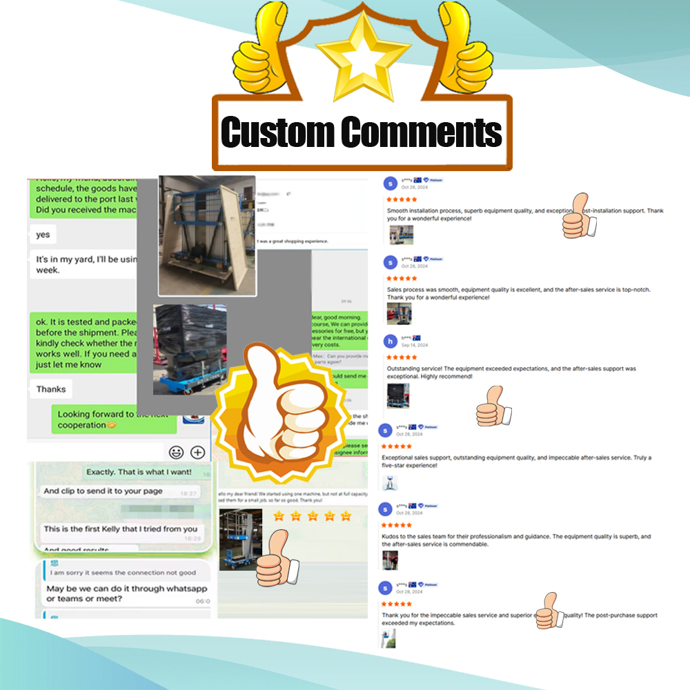 Single Mast Aluminum Alloy Lifting