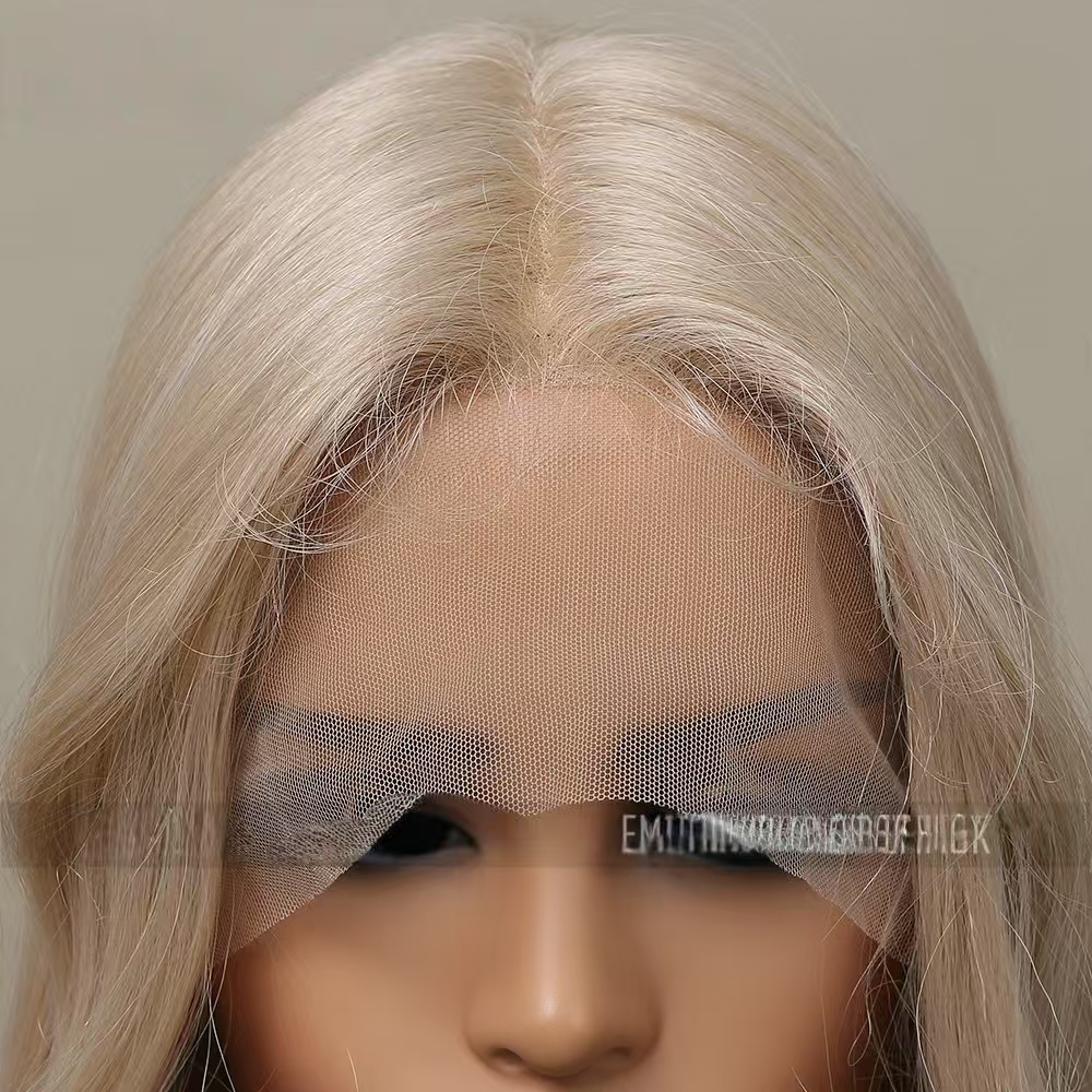Lace high-end chemical fiber wig.