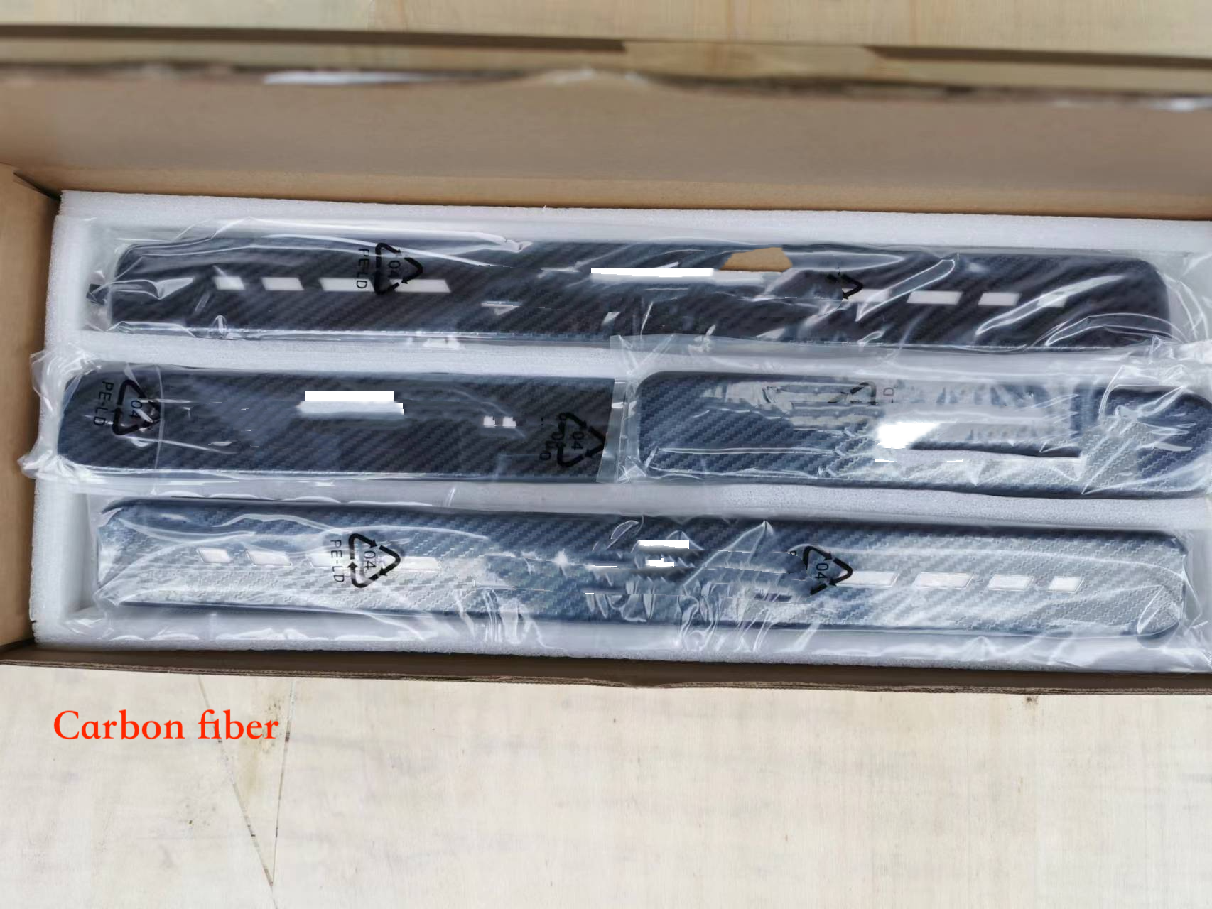 F car pedal and door sill plate