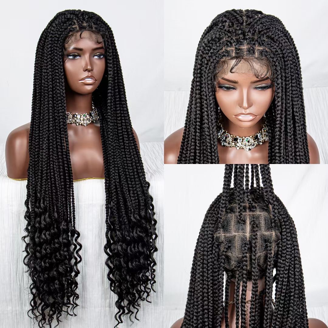 braided lace wig