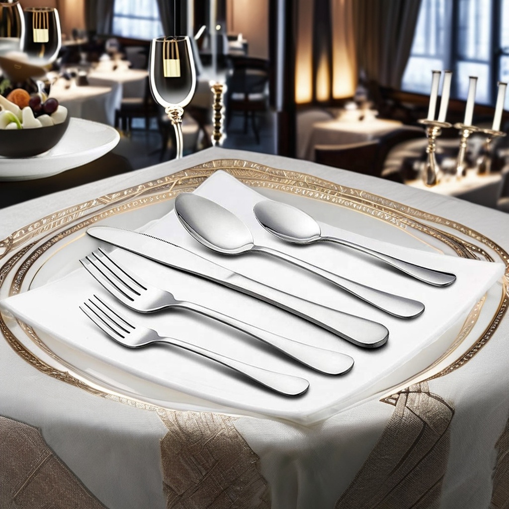 Stainless steel tableware
