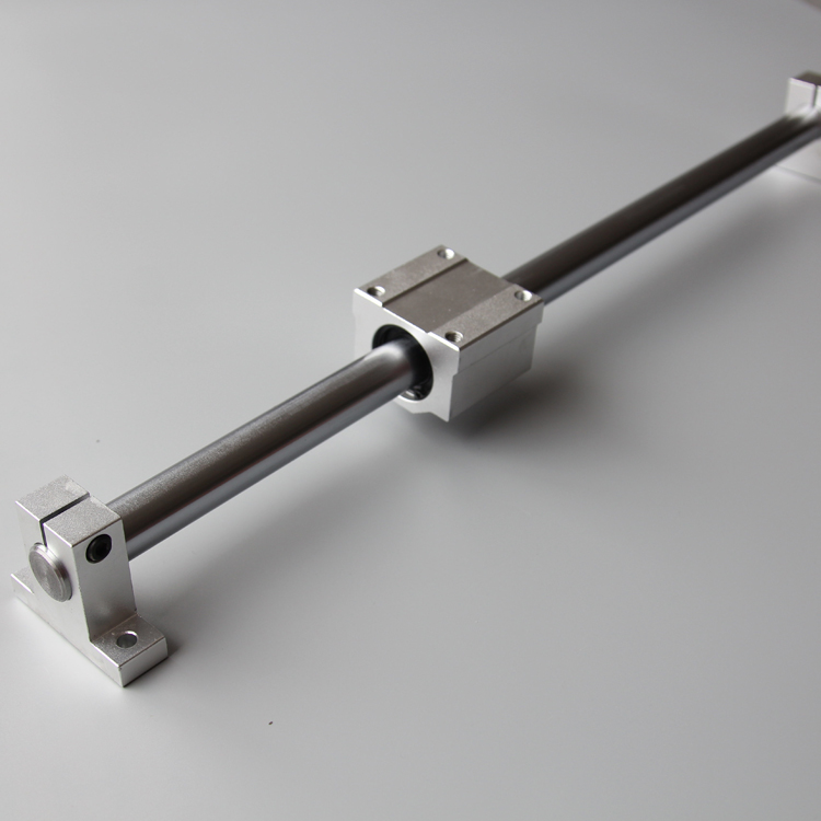 Linear bearing + screw drive