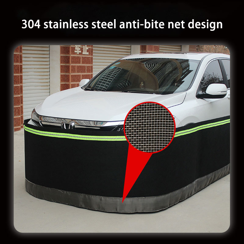 Mouse fence for cars