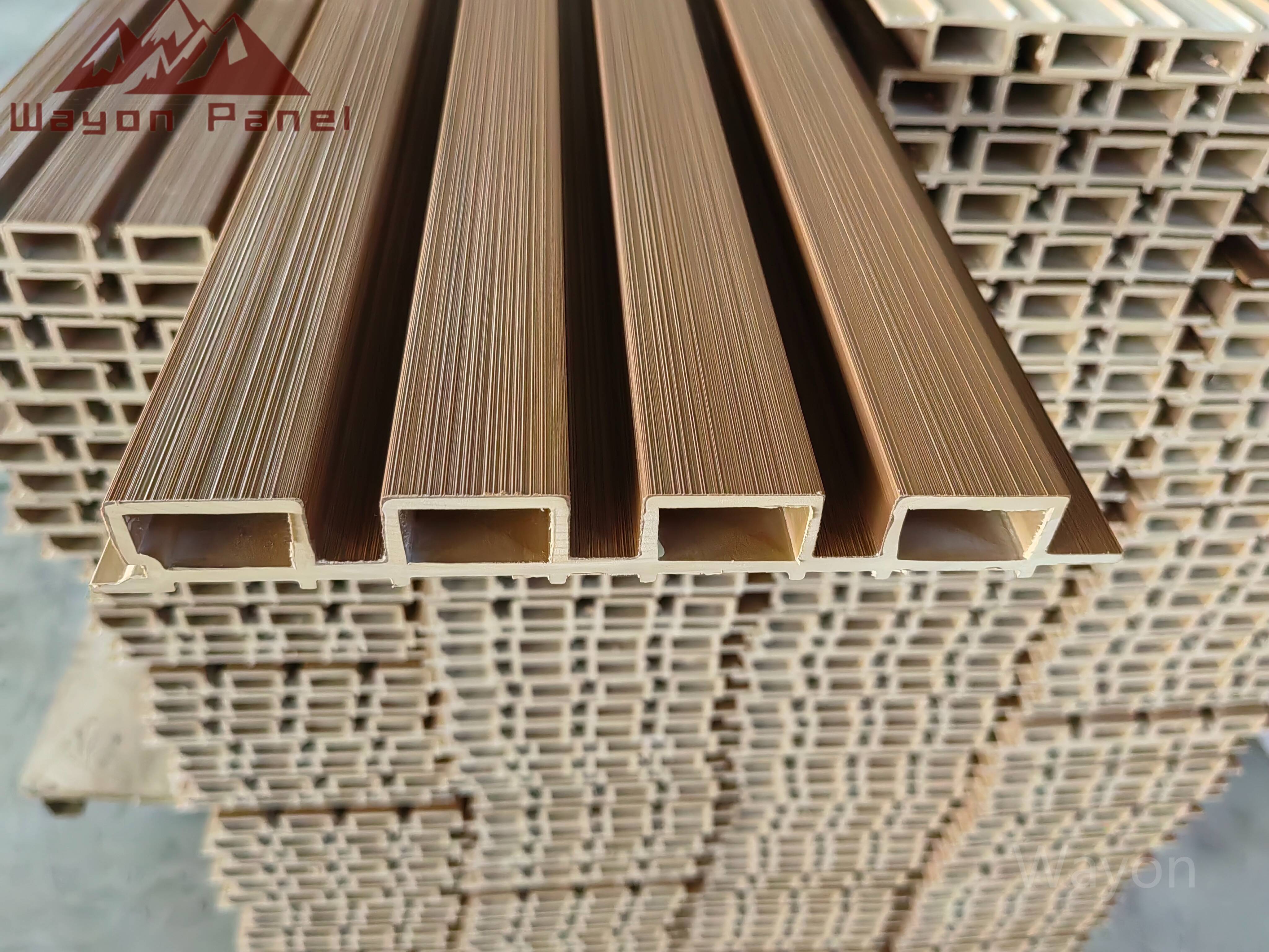 WPC Outdoor wooden grille panels