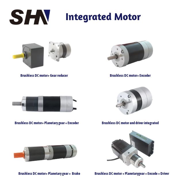 BLDC Motor with Brake