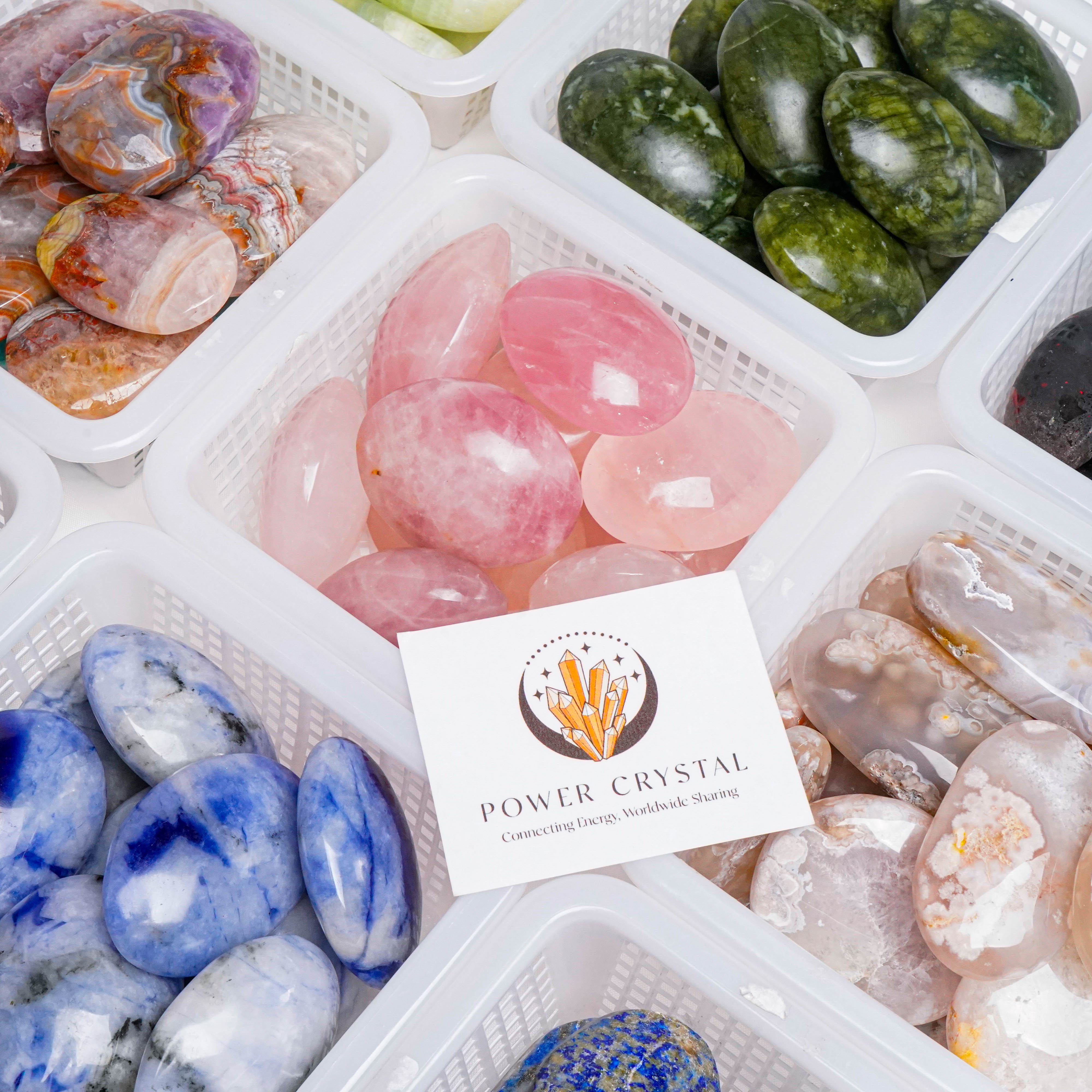 Heart/Palm stone/Egg/Cube