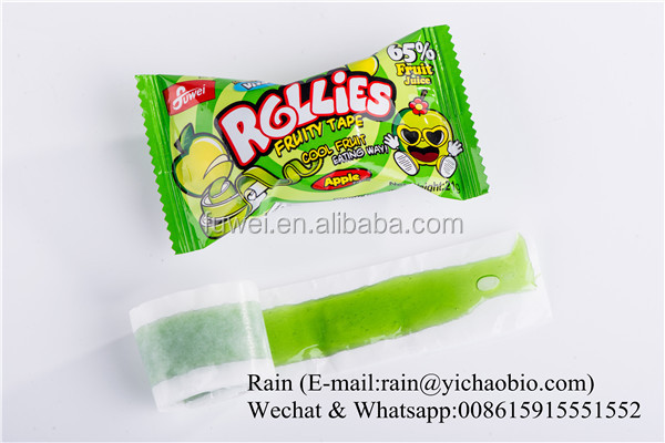 Fruit juice gummy candy