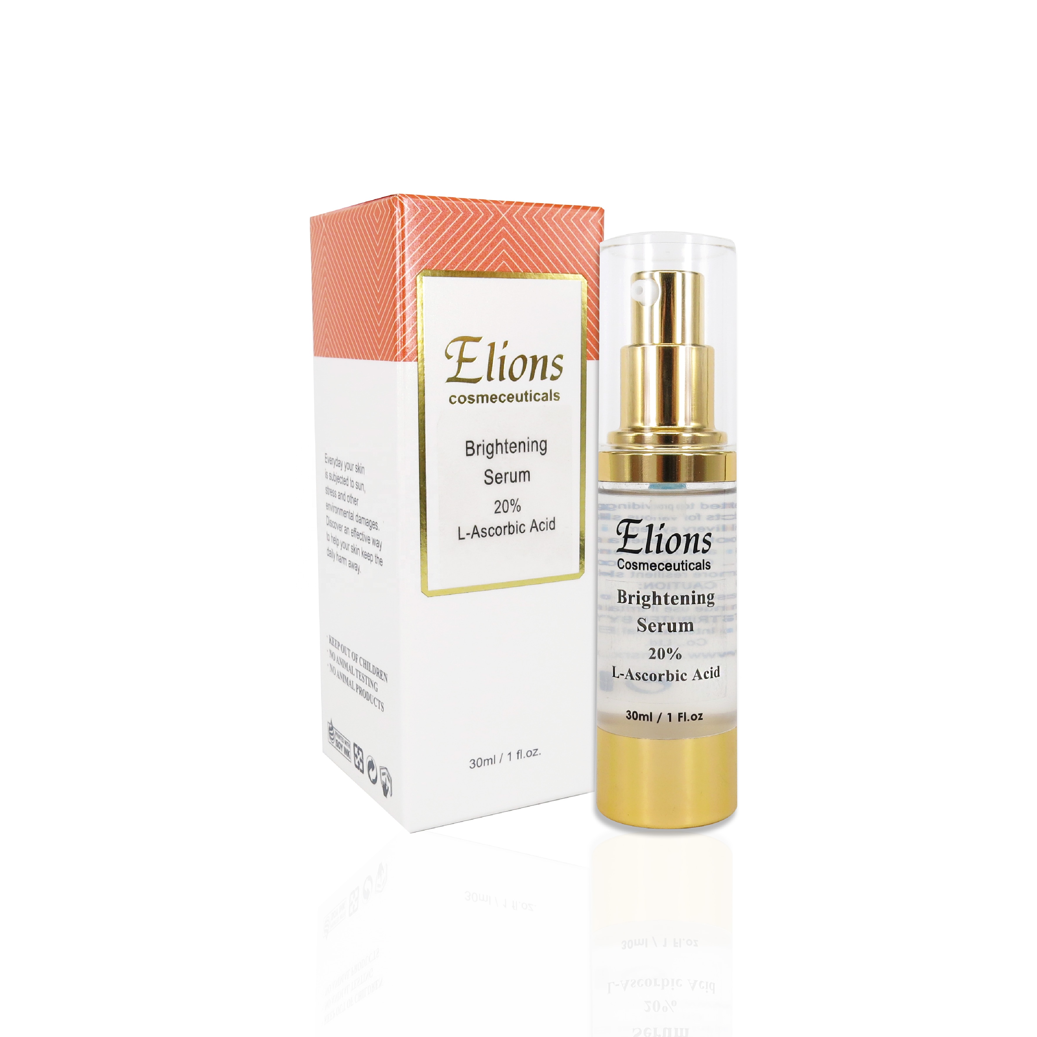 L-ascorbic Acid Gel Serum Manufacturer - 20% Anti-Pigmentation Whitening Collagen Anti-Aging