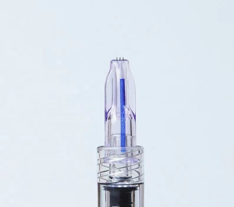 Cannula needle and syringe