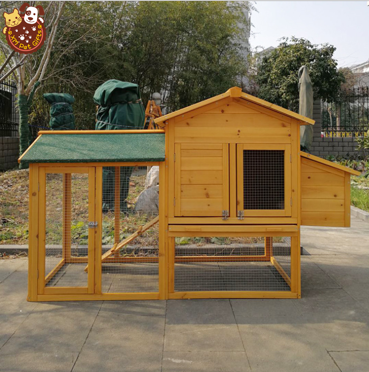Wooden pet houses