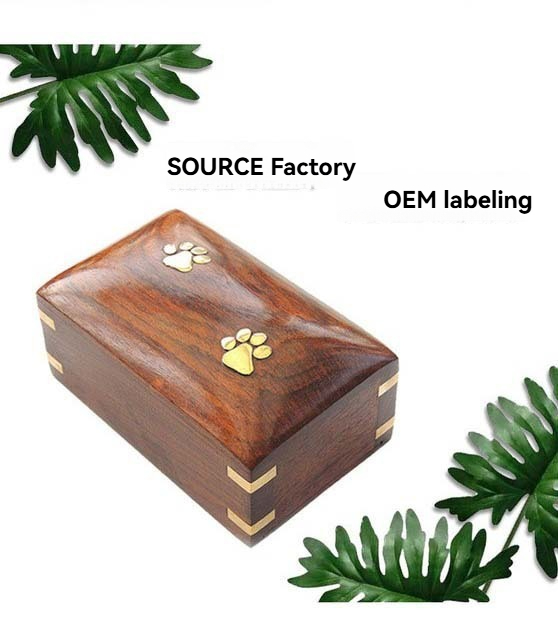 Pet coffins and urns for ashes