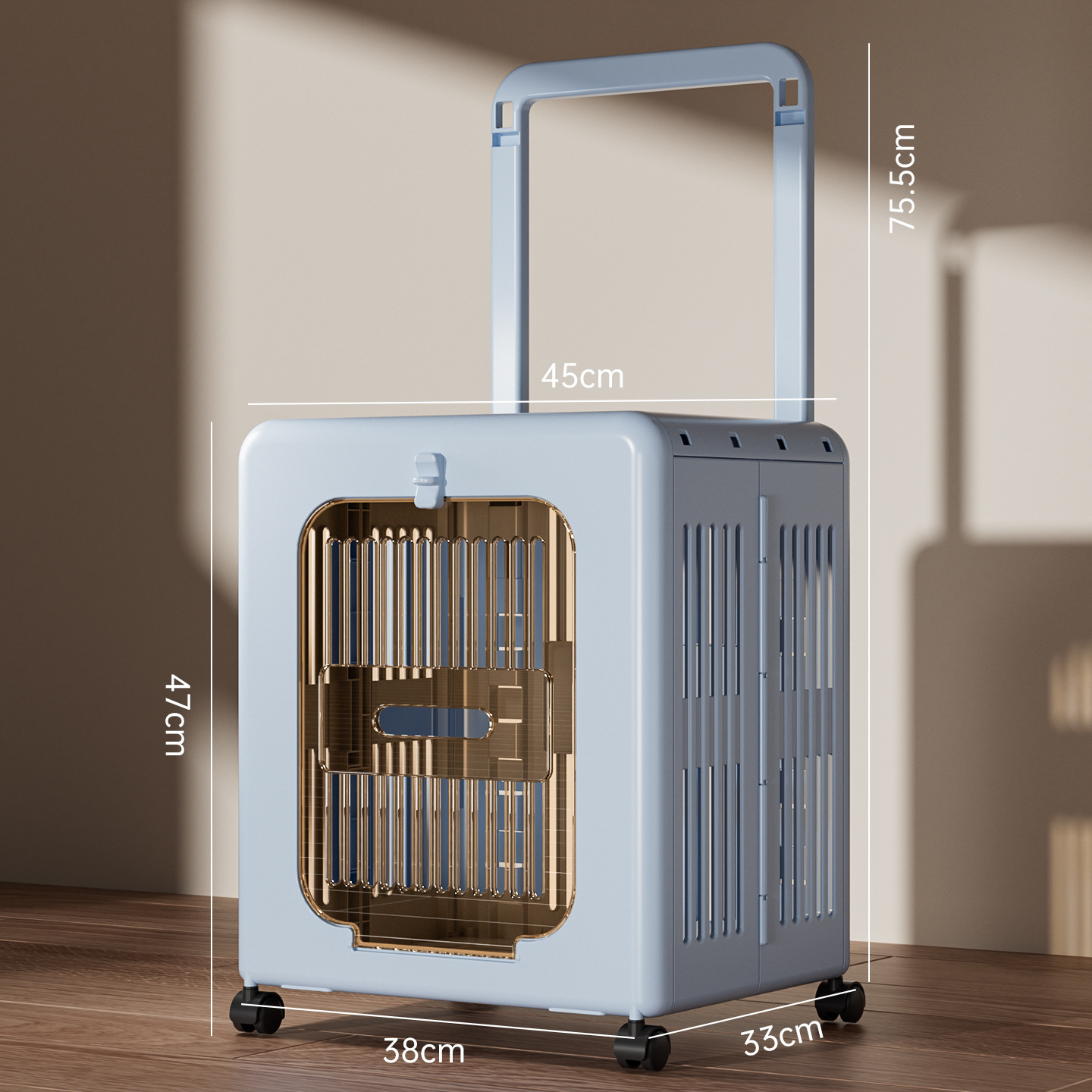 Pet travel suitcase