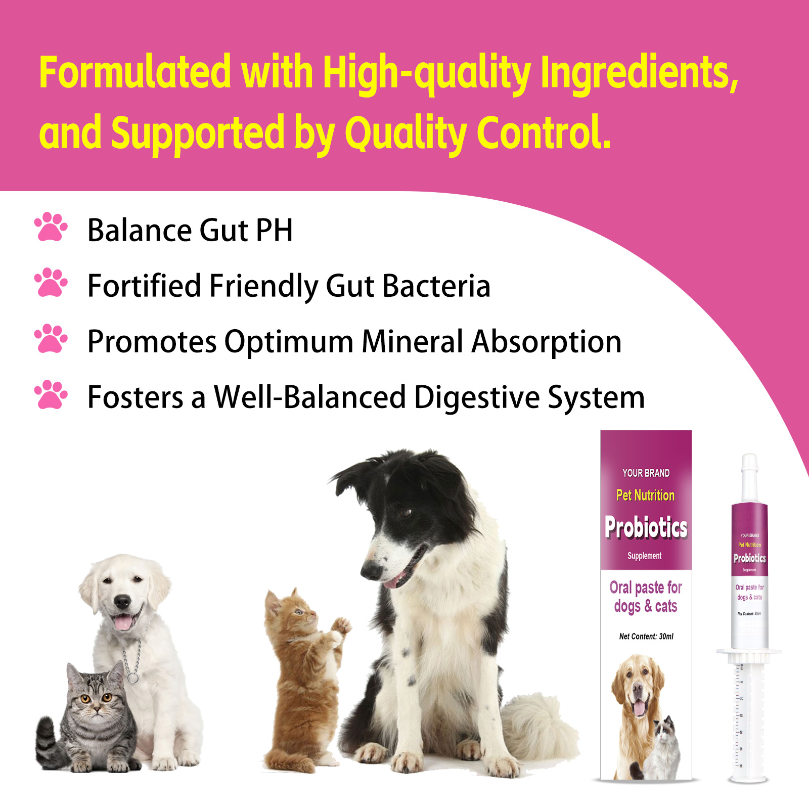 Pet Nutritional Paste Or Gel