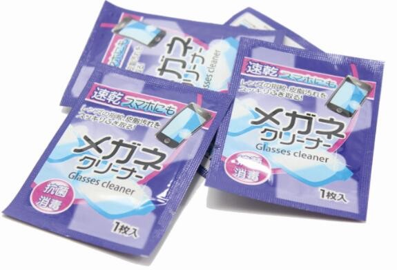 镜片清洁湿巾