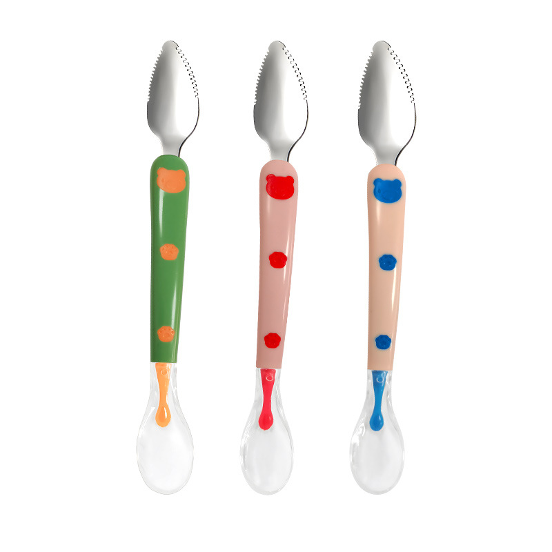Baby feeding spoon and bowl