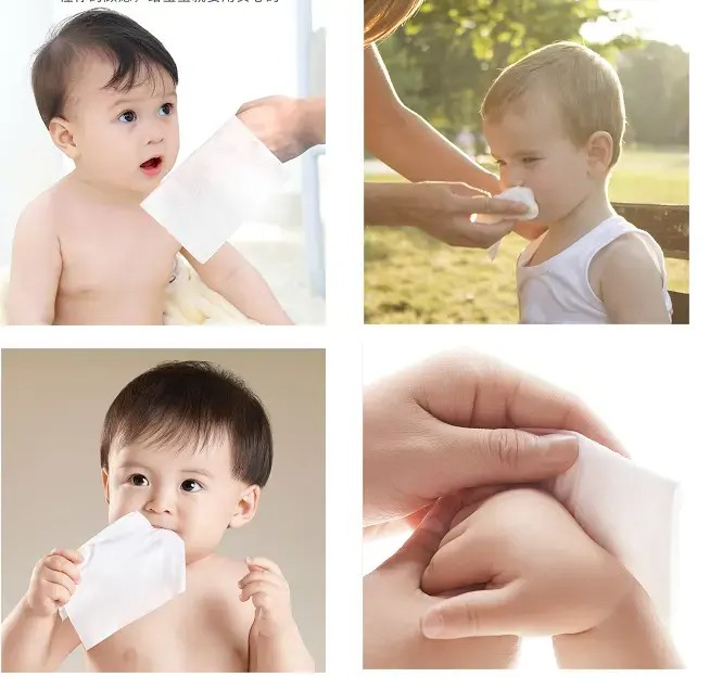 湿纸巾和干纸巾