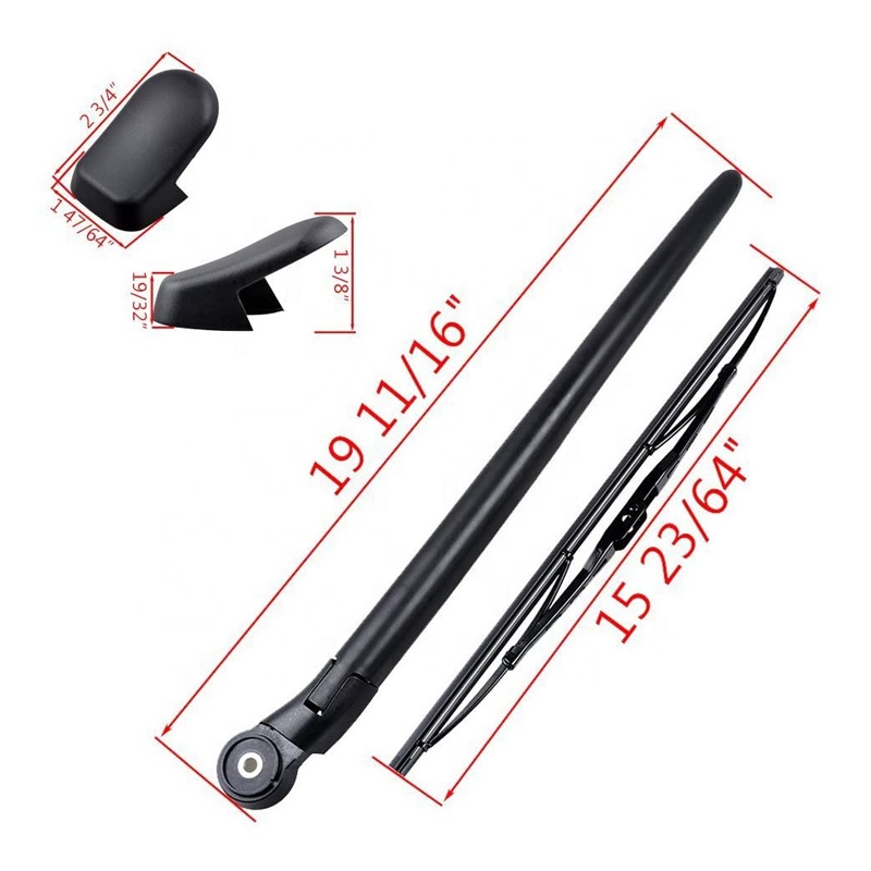 Rear Wiper Blade & Arm Set