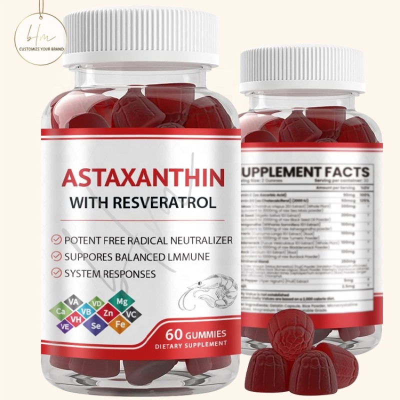 BLIMEY Leads the New Benchmark in Dietary Supplement OEM/ODM: Astaxanthin Omega 3-6-9 Gummies Empower Brand Breakthrough